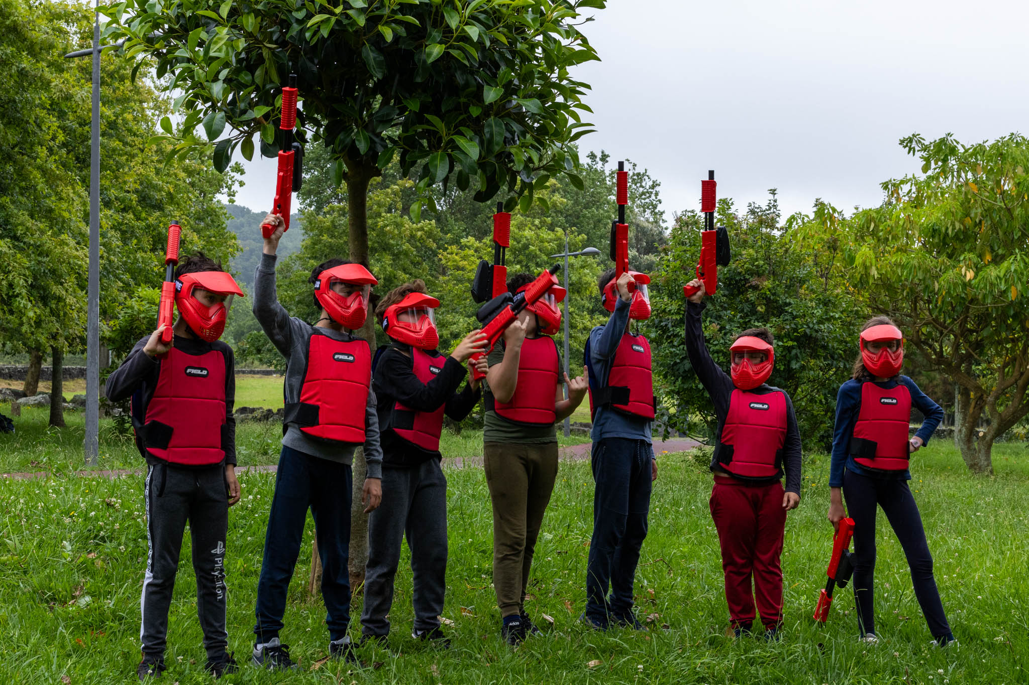 Equipa Impacto Fun Action Azores em São Miguel