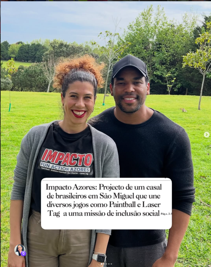 Fundadores da Impacto Fun Action Azores em São Miguel